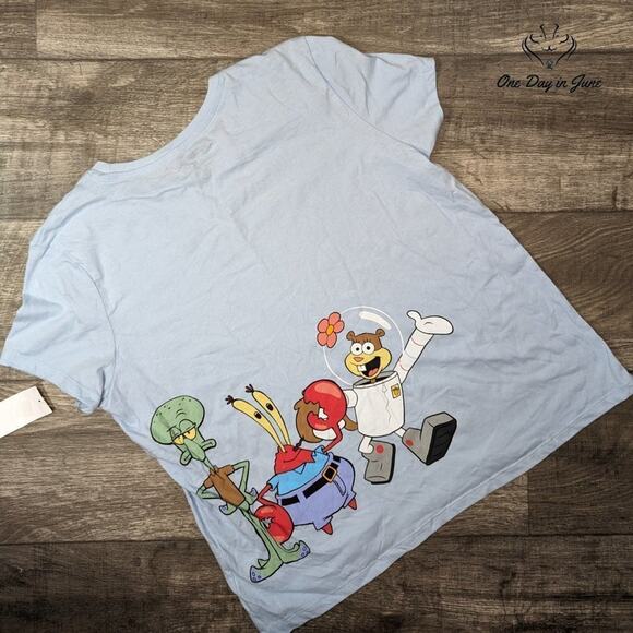 Nickelodeon Sponge Bob Square Pants Tee Shirt Size XXL - Picture 5 of 5